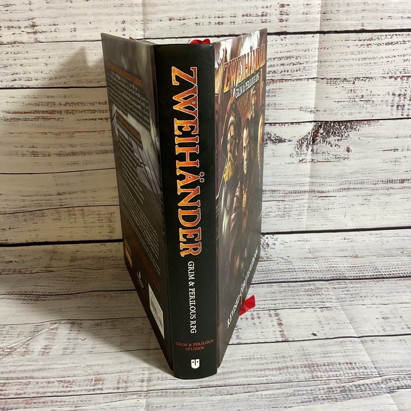 ZWEIHANDER Grim and Perilous RPG Revised Core Rulebook- Hardcover