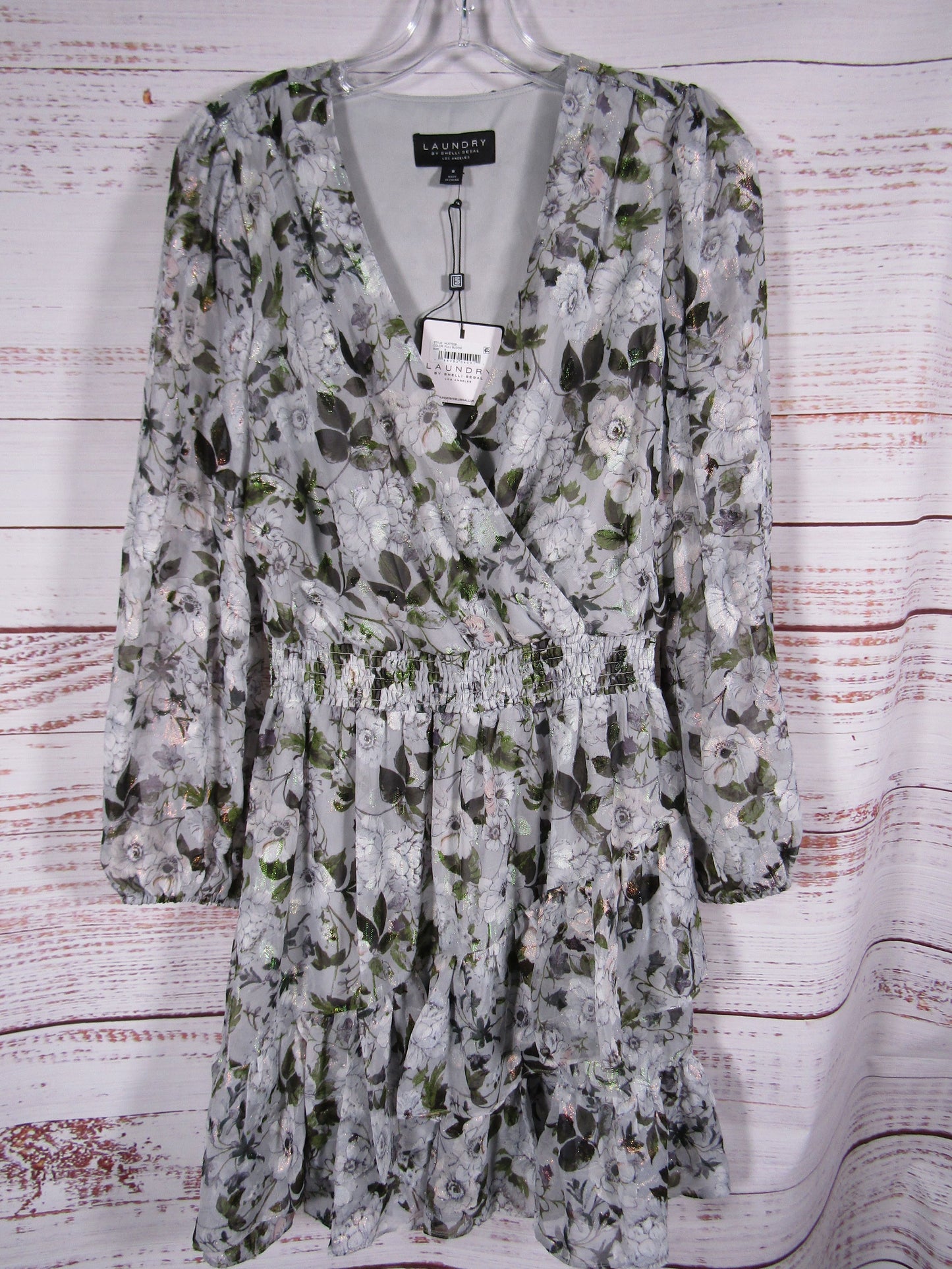 Laundry by Shelli Segal Women's Full Bloom Floral Mini Dress Size 8