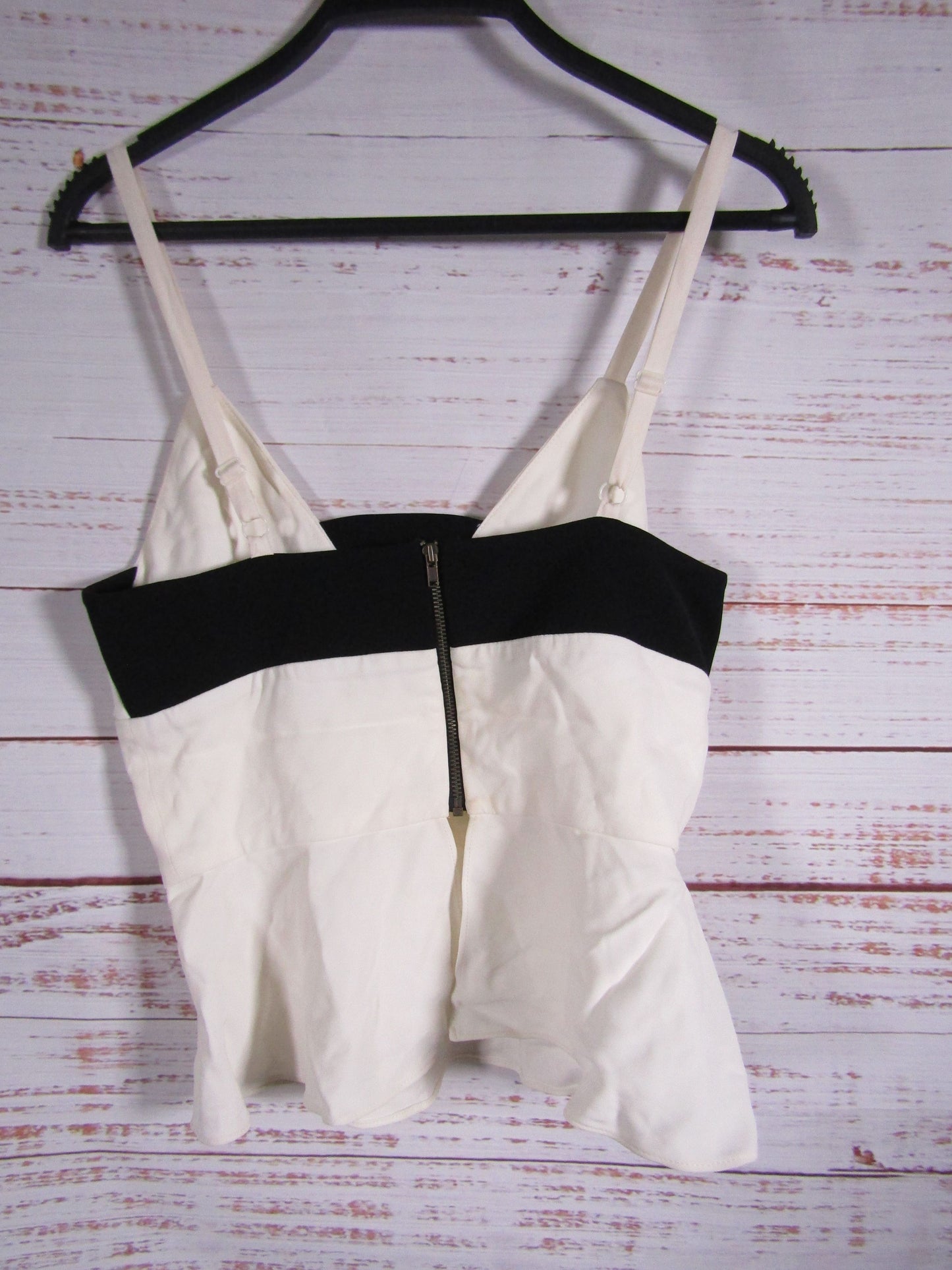 A.L.C. Women's White Sleeveless Tank Top Blouse Size S Made in The U.S.A.