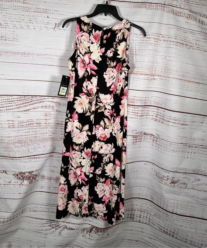 NWT Women's Nine West Floral Print Sleeveless Dress Size 4