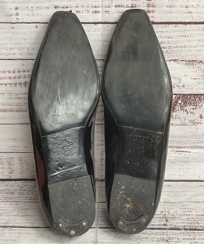 Ferragamo Vara Bow Ballerina Shoes Black 10.5
