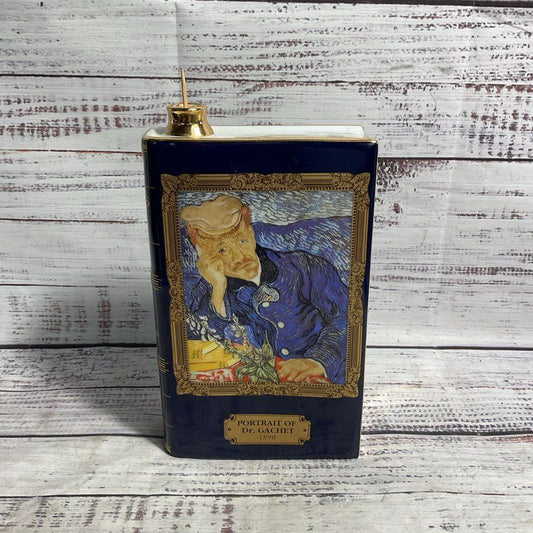 Limoges Camus Special Reserve Cognac Van Gogh Portrait Of Dr Gachet Empty Bottle