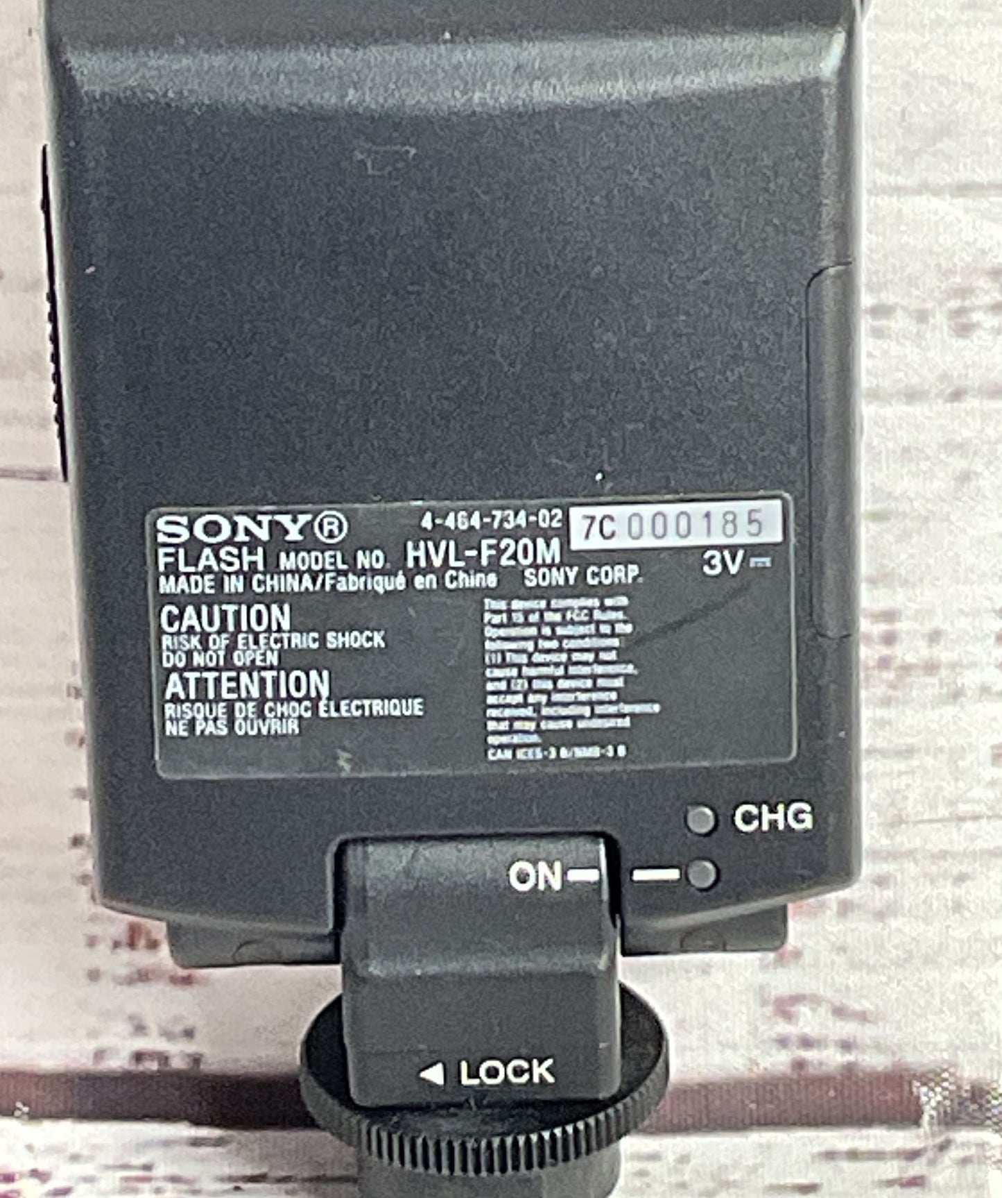 Sony Handycam Cyber-shot HVL-F20M External Flash