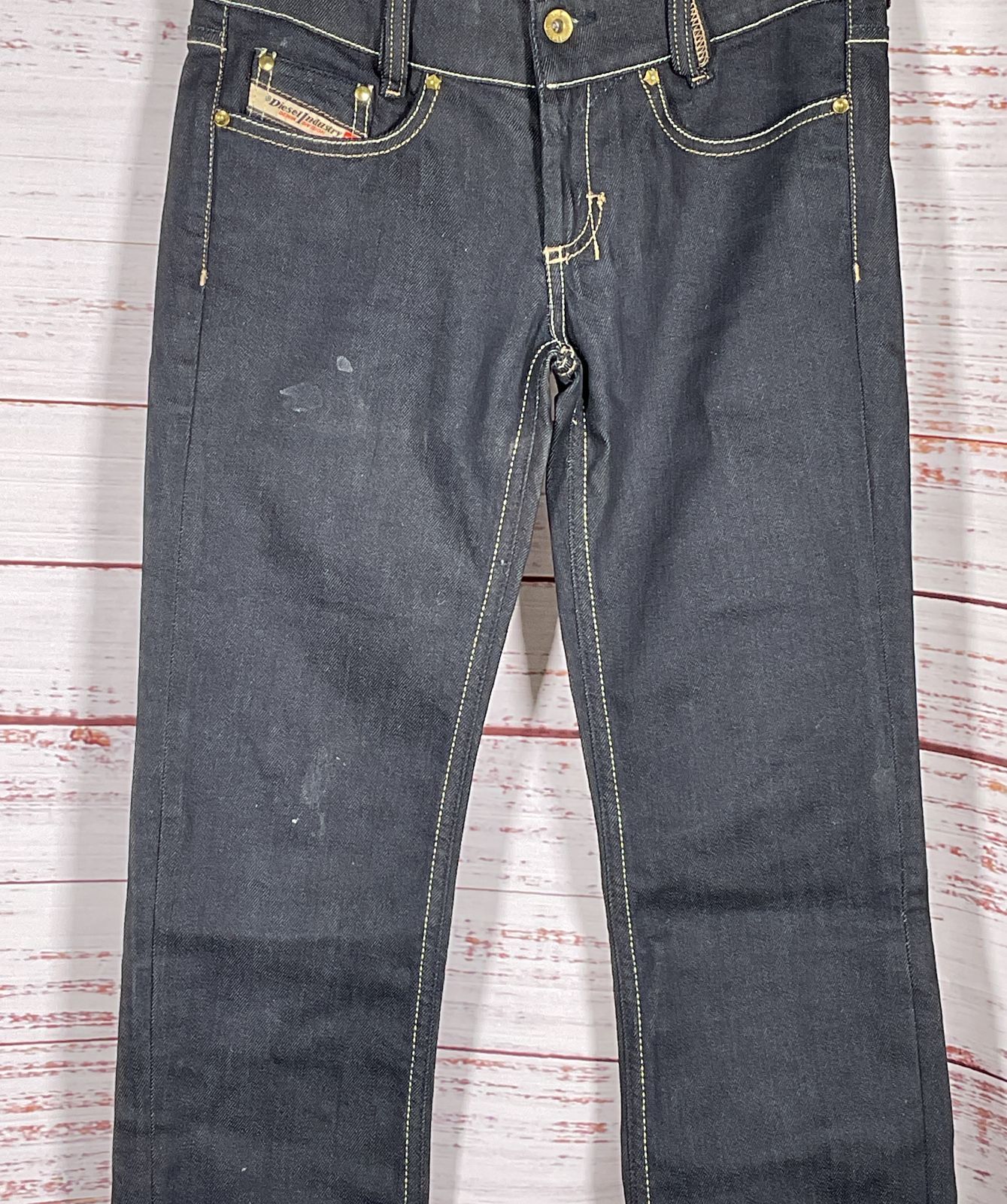 Diesel Louvely Stretch Slim Leg Jeans Blue 25W 32L