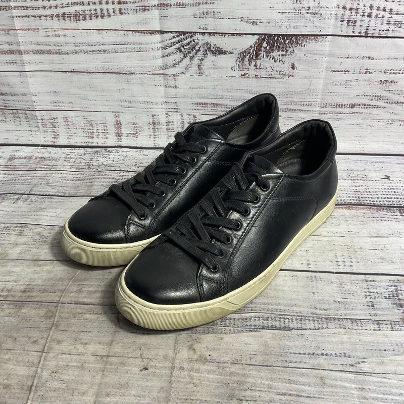 Bruno Magli Westy BM600114 Black Leather Sneaker Men's Size 8.5