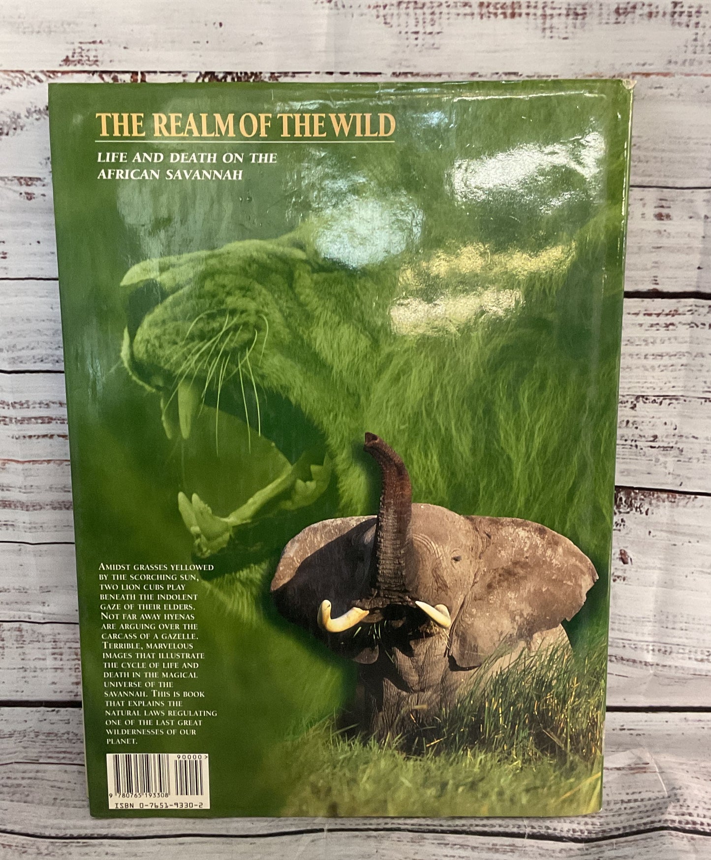 The Realm Of The Wild Savannah Photography Book Michel & Christine Denis-Huot