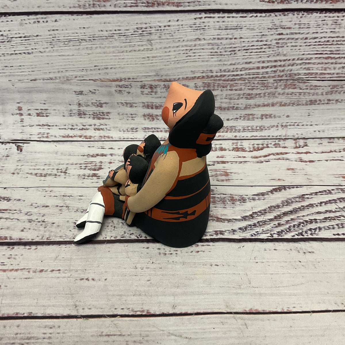 D. Lucero Jemez Native American Ceramic Pottery Figurine 4inch