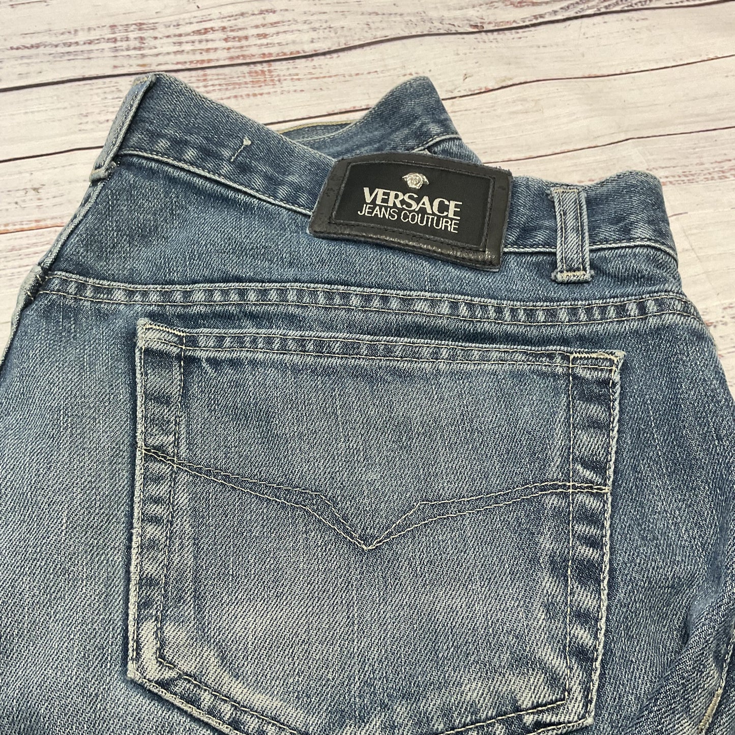 Versace Jeans Couture Ittierre Faded Blue Jeans Pants - Size See Photos