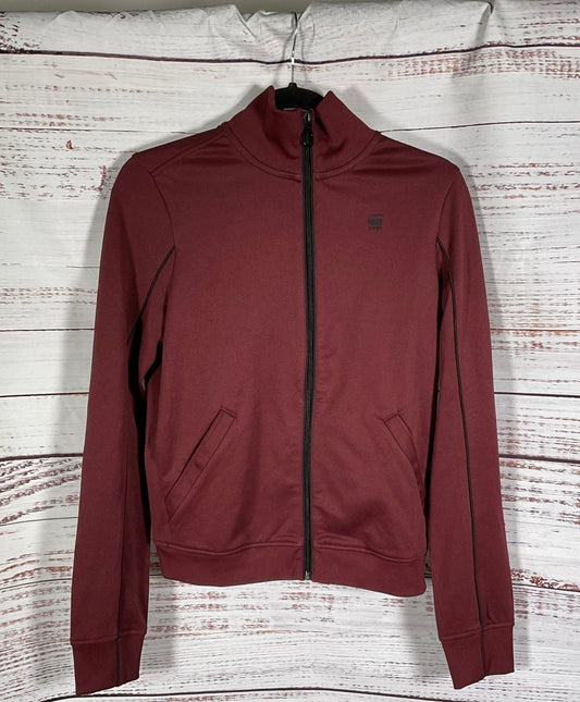 G-STAR RAW Port Red Lanc Slim Fit Zip - Up Track Top Women's - Size Medium