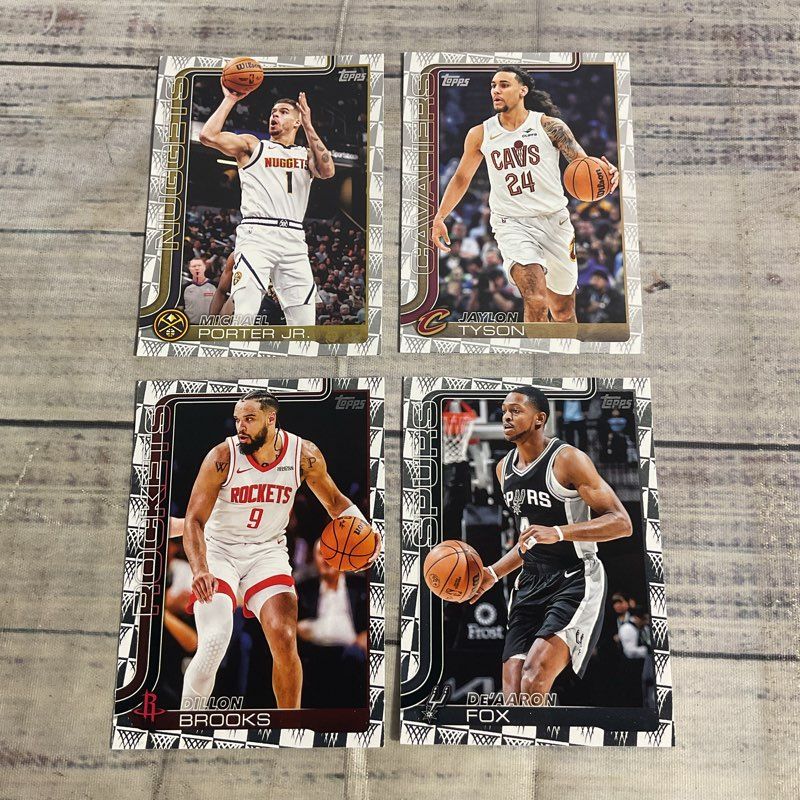 Lot Of 34 Topps 2025 Basketball Cards Rookie Foil Holo Flagg Kalkbrenner Fears