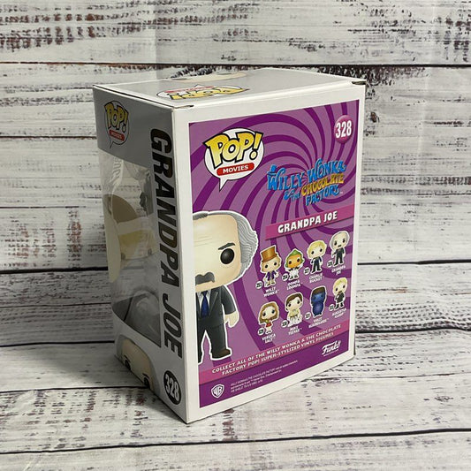 NEW Funko Pop! Movies Willy Wonka Original Movie Vinyl Figure Grandpa Joe #328