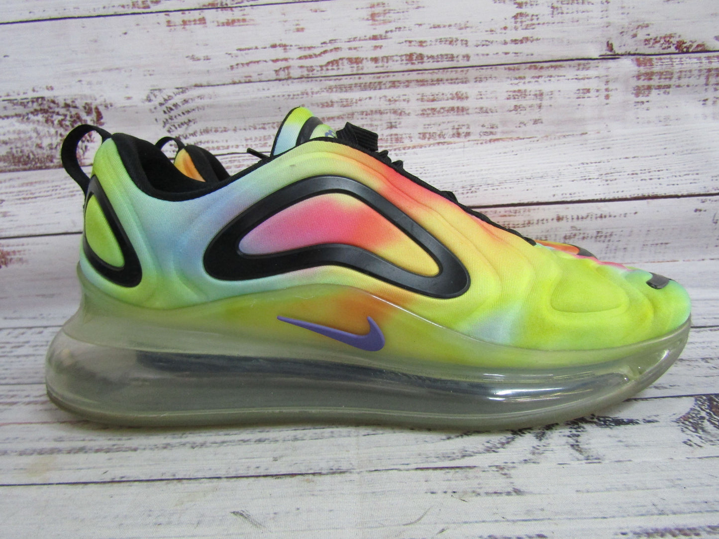 Nike Air Max 720 Men's Tie Dye Low Top Sneakers Size 9 CK0845-900