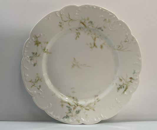 Vintage Haviland & Co. Schleiger 245 Floral Salad Plate Made in Limoges France