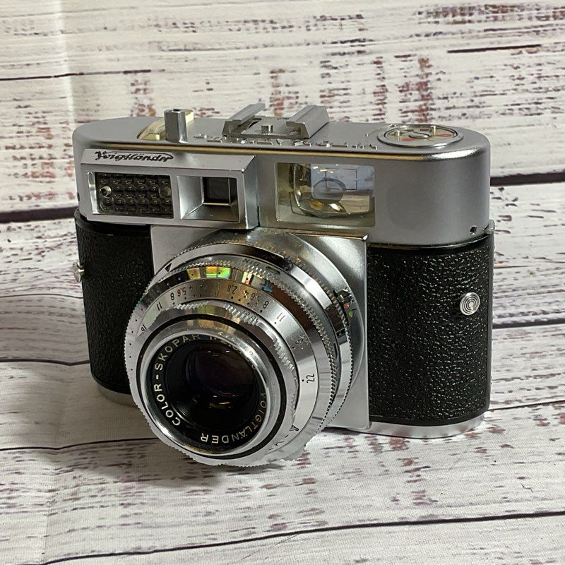 VOIGTLANDER Vitomatic ii-a 35mm Film Skopar 2.8/50 Camera (NOT TESTED- AS-IS)
