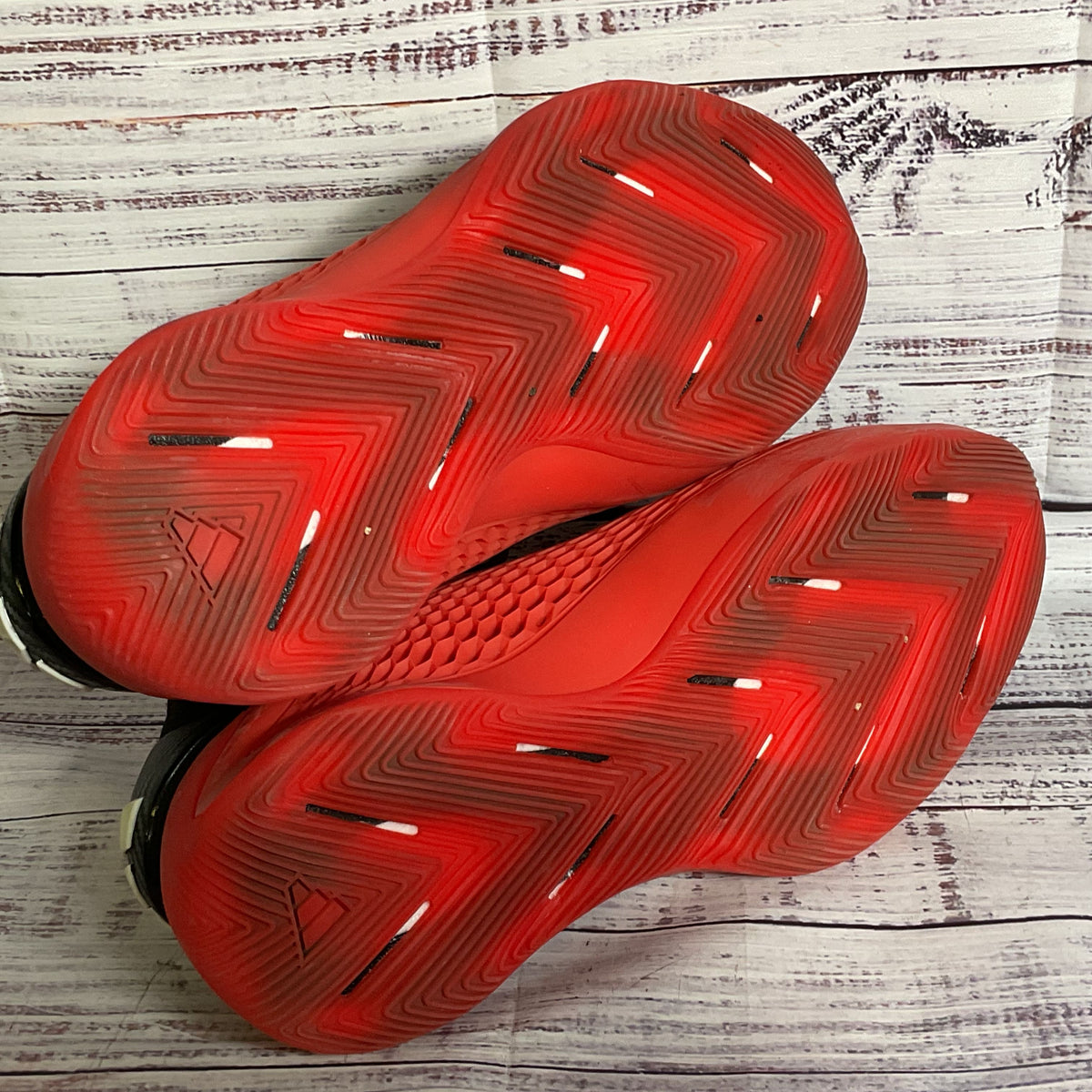 ADIDAS AE1 Men's Black & Red Sneaker Shoes- SZ 8.5