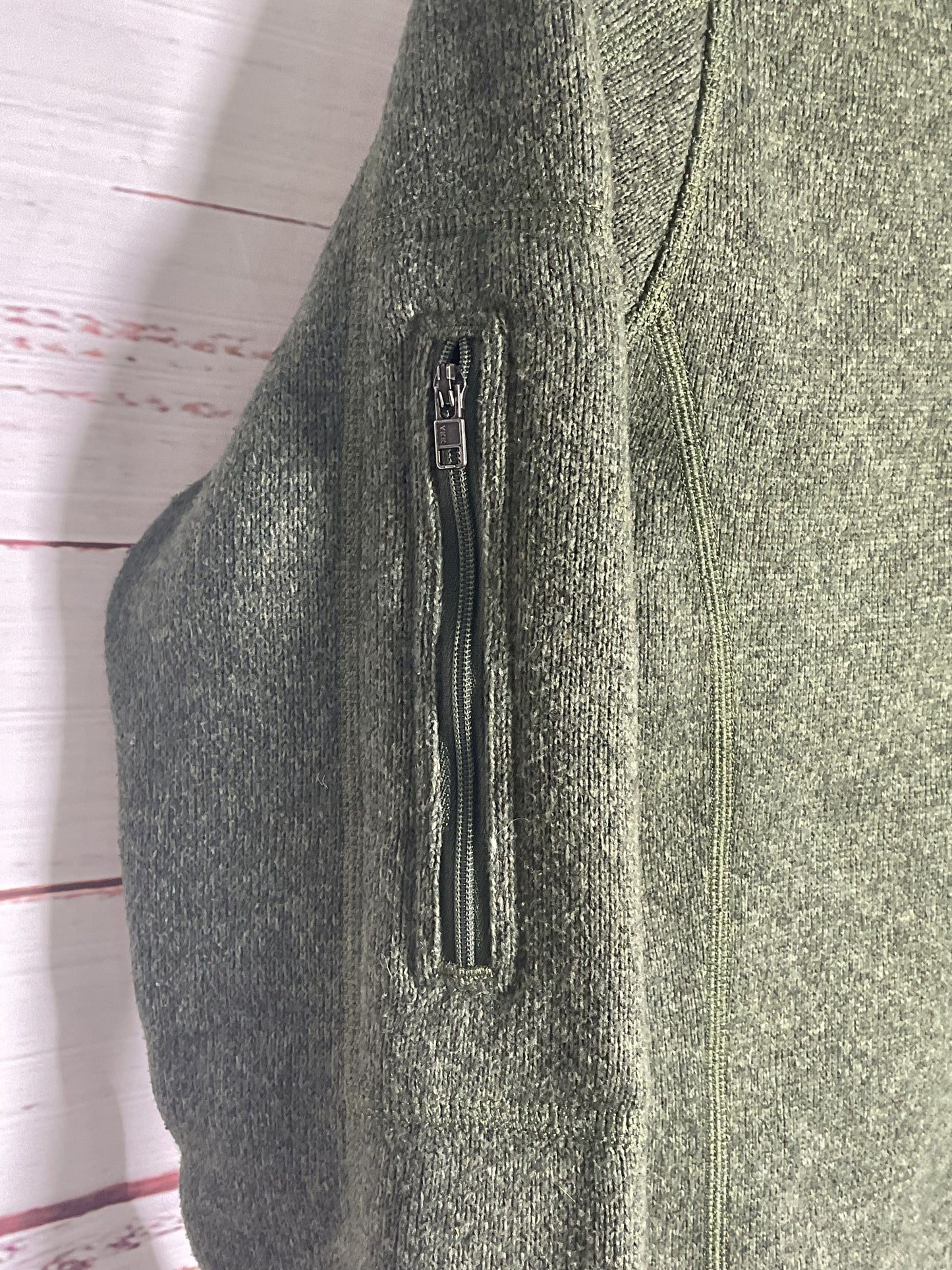 Patagonia Green Pullover Quarter Zip Sweater - Size S
