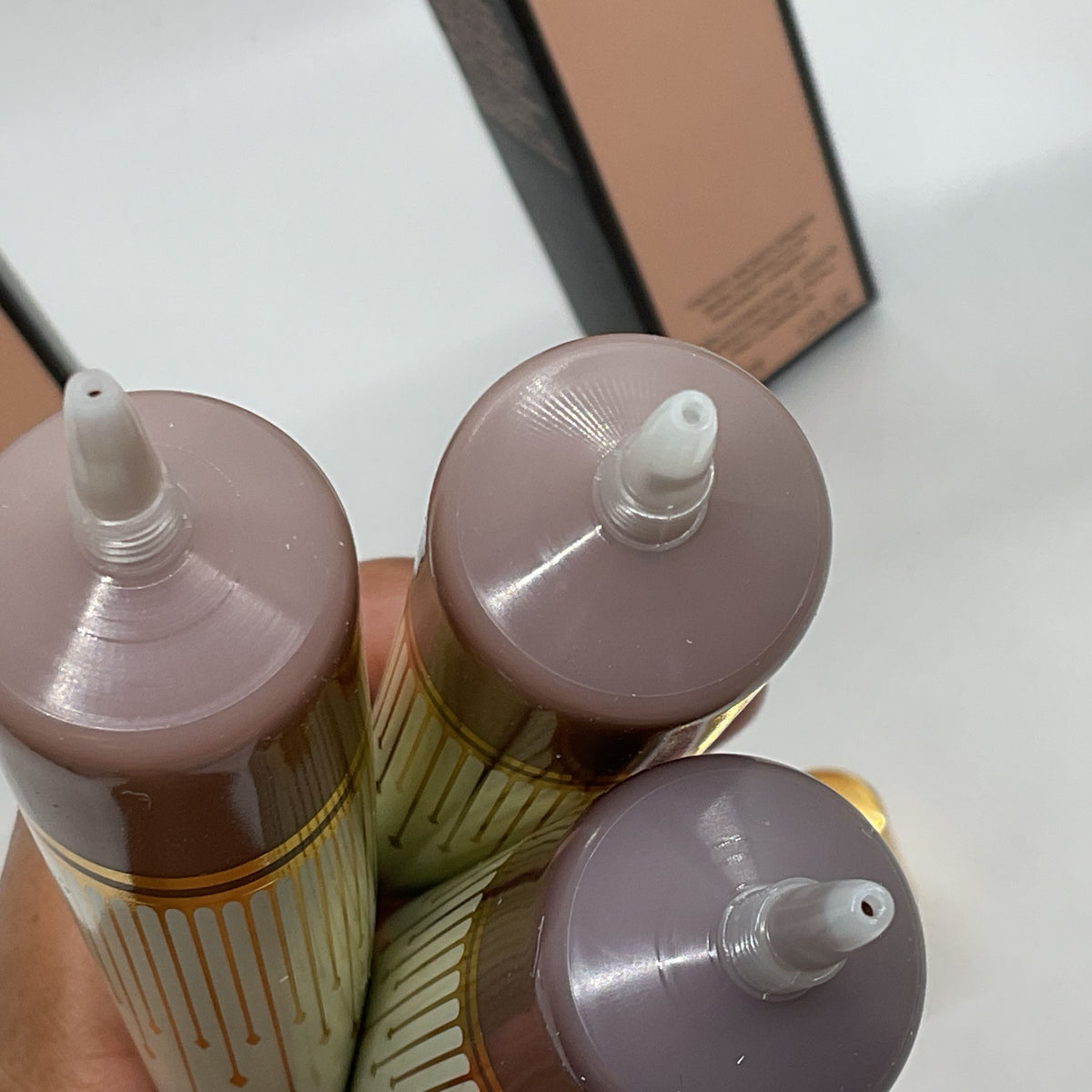 NEW Set of 3 GUCCI Glow Skin Tinted Moisturizer Deep 54 & 59- 1.3fl.oz