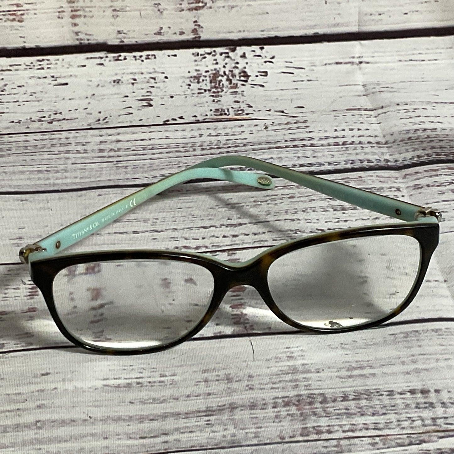 TIFFANY & CO. TF2097 8134 Women's Tortoise/Tiffany Blue Eyeglasses- 52[ ]16 135