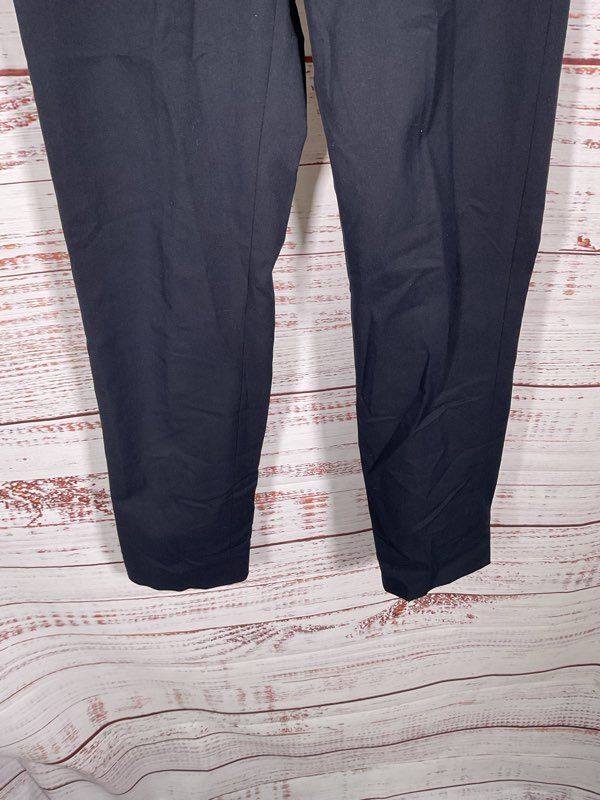 Ralph Lauren RL Women's Navy Blue Pants Size 4 Cotton Blend Black Label
