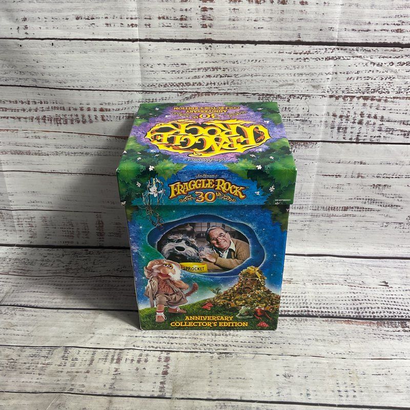 Fraggle Rock 30th Anniversary Full Series DVD Plush Set Jim Henson Collectible