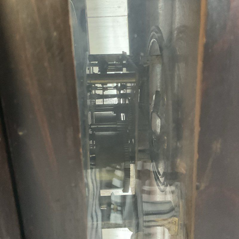 ANTIQUE PRANZ KULITZ Wood Victorian Wall Clock- 33"