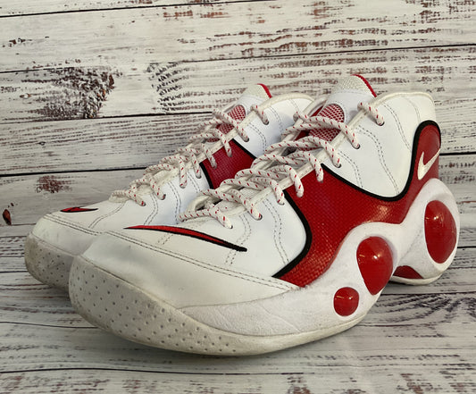 Nike Air Zoom Flight 95 True Red Men's Basketball Sneakers Size 9 DX1165-100
