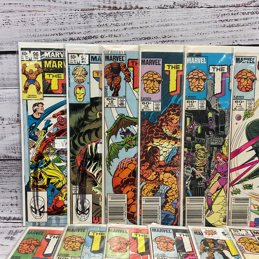 The Thing 2-96 Comic Book 14 Comic Lot 1980s