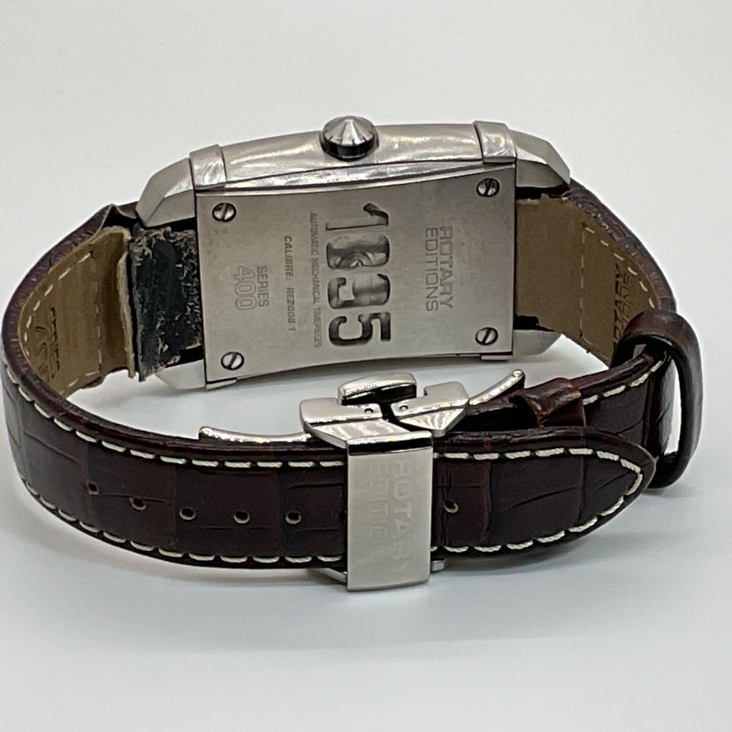 ROTARY Editions 1895 400 Series Automatic Calibre: RE2008-1 Men's Watch- WORKS!!