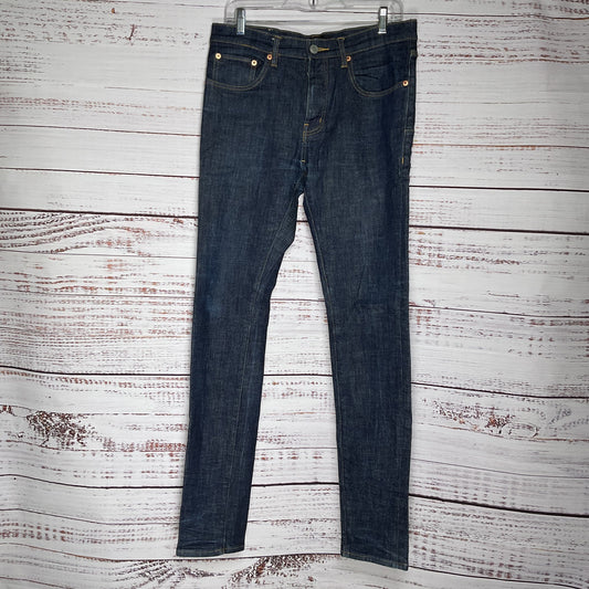 Purple P001 Blue Stretch Jeans Pants - Size 32