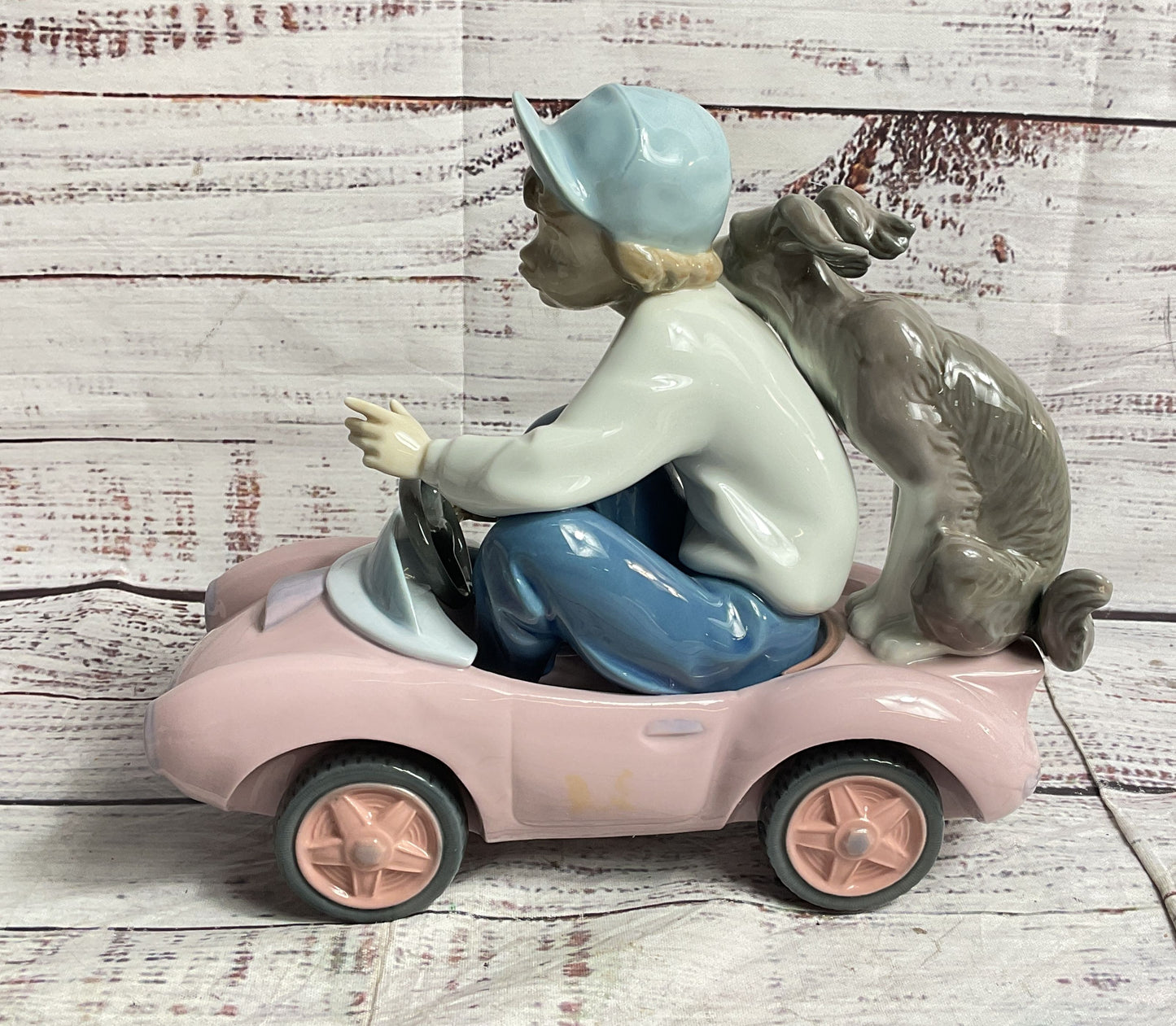 Lladro Out For A Spin #5770 Porcelain Figurine