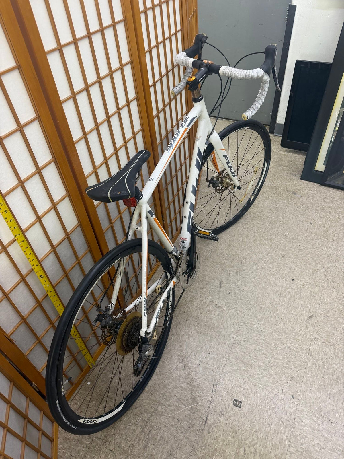 Fuji White Steel Bike Pick Up Only