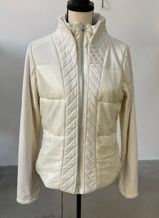 Women's Lululemon Cream Jacket Nylon/Fleece combo Size S/M