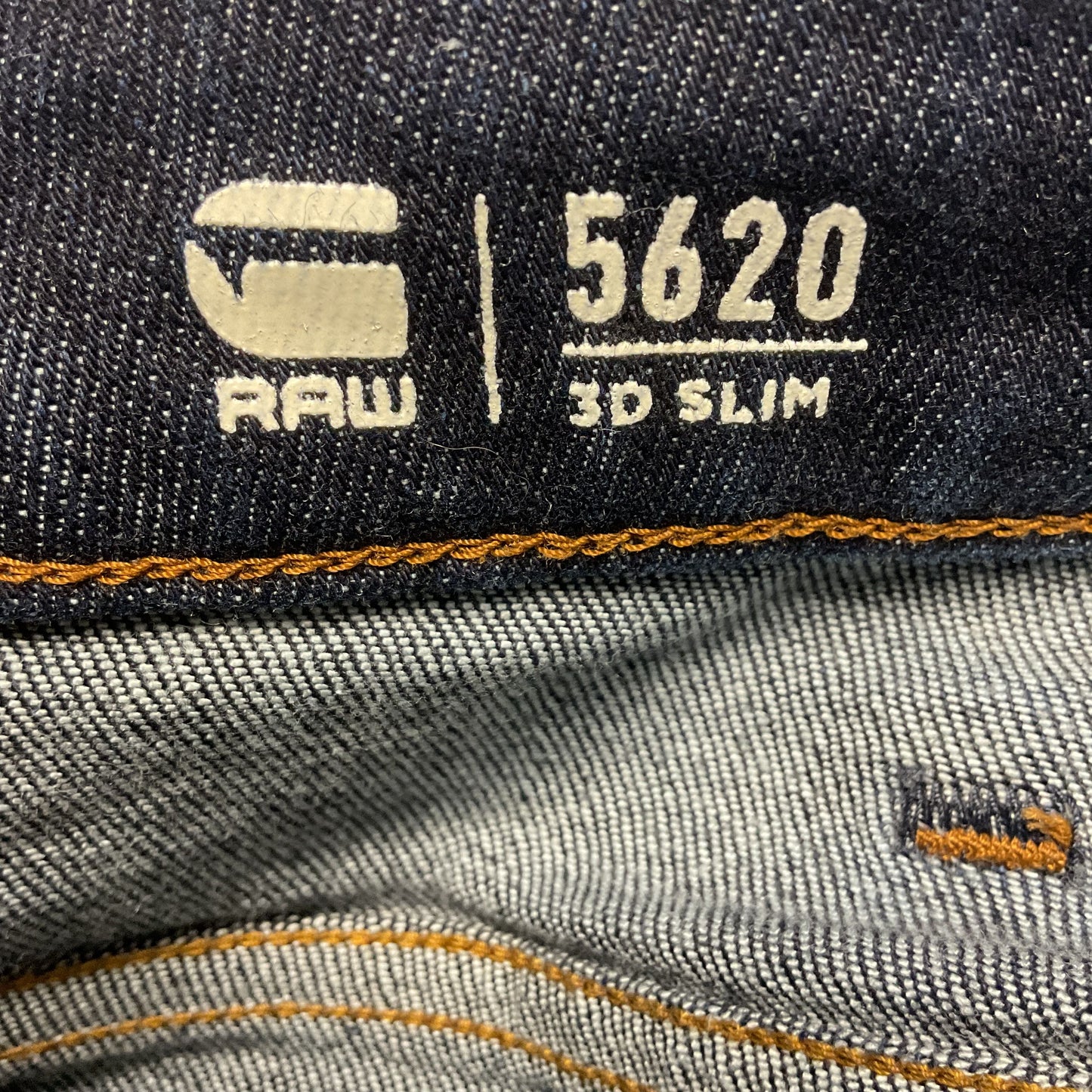 G-Star Raw 5620 3D Tapered Jeans Blue Denim Pants - Size 36x32