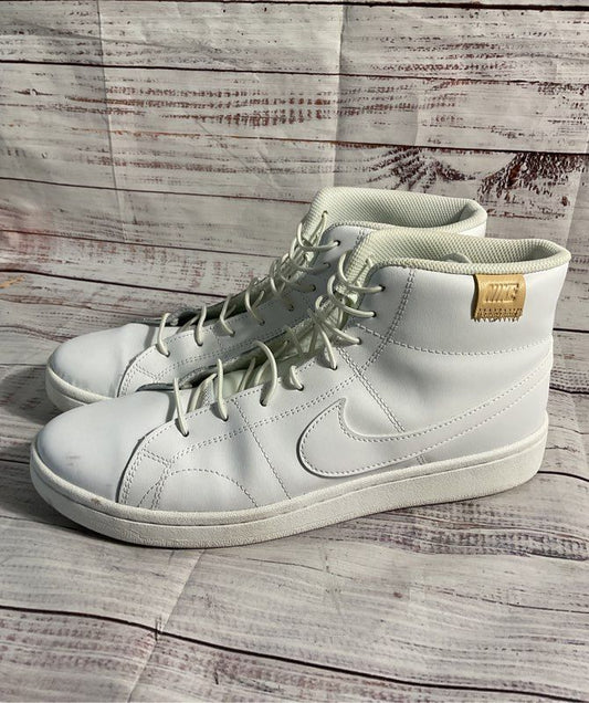 Nike Mid Sneakers Men’s Size 11 White High Top Leather Y2K Classic CT1725-100