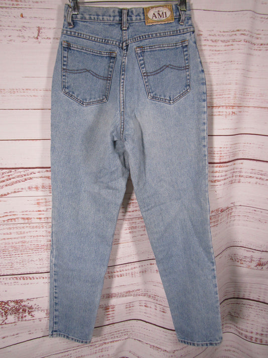 Vintage Ami Women's Blue Jeans Size 8 R