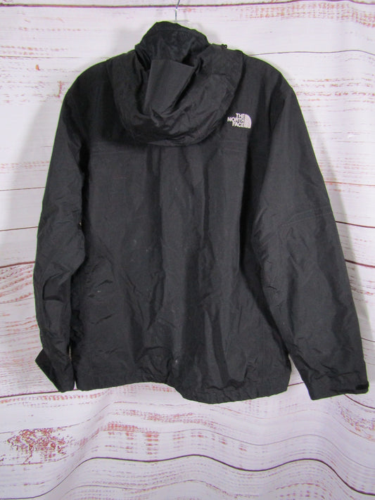 The North Face Men's Black Hooded Full Zip Jacket Size M