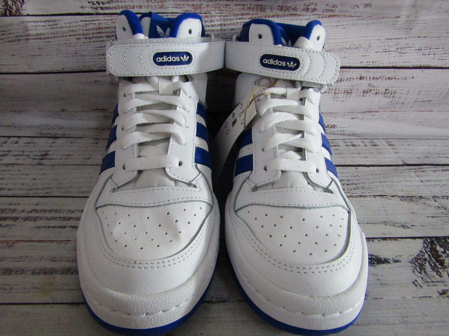Adidas Forum Mid Men's Royal Blue White Mid Top Sneakers Size 6 FY4976