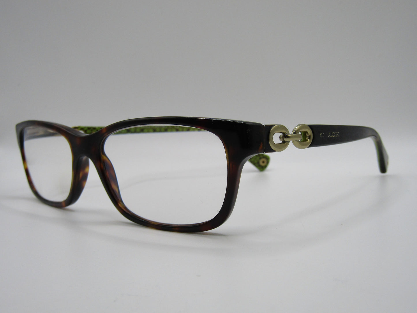 Coach Fannie Women's Brown Tortoise Eyeglasses Frame HC 6052