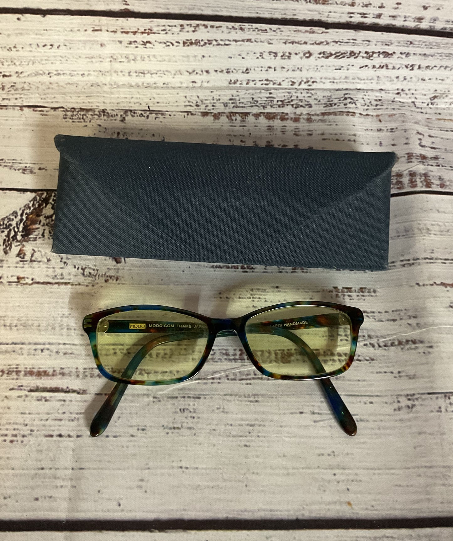 MODO Mod 6512 Lapis Handmade Japan Eyeglasses Frame 142