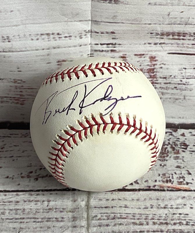Rawlings Official Major League Buck Rogers Los Angeles Angels Signed Baseball