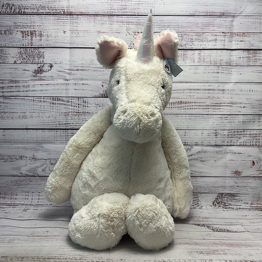 Jellycat Really Big Large Bashful Unicorn 32" Plush Stuffed Animal W Tag