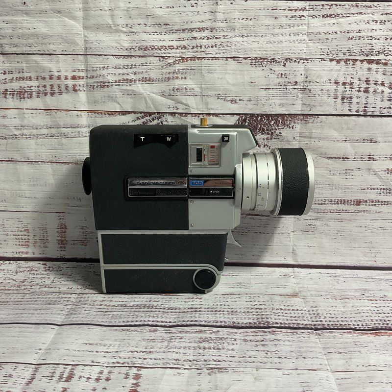 Vintage Sankyo Super CM 600 Film Camera *FOR PARTS/REPAIR*
