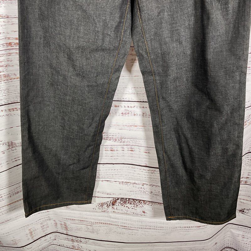 LRG Dark Gray Lion Embroidered Y2K Skater Jeans - Size 32/33