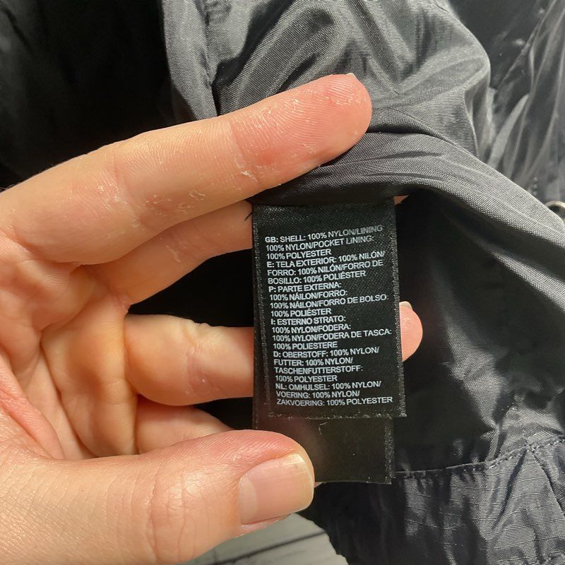 The North Face Black Waterproof HyVent Rain Jacket Women's Size S/P