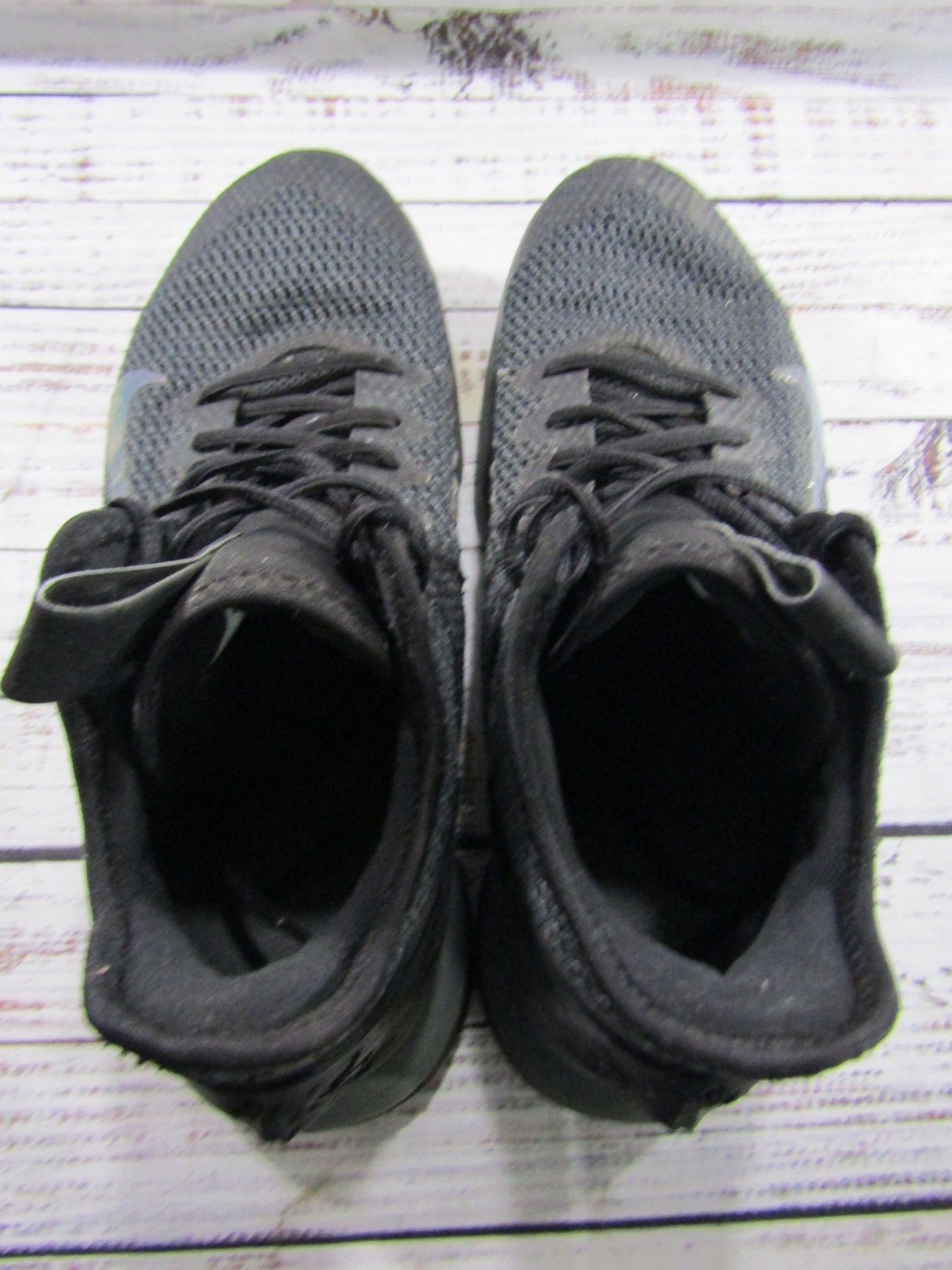 Nike LeBron Witness 4 Men's Black Mid-Top Sneakers Size 11 BV7427-003