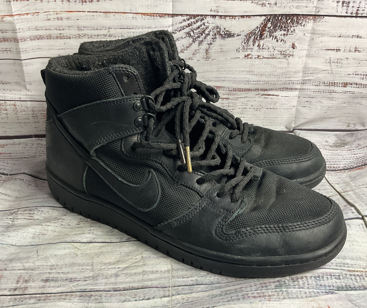 Nike SB Zoom Dunk High Pro BOTA Sneakers Black 10