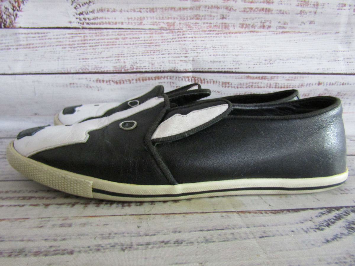 Marc by Marc Jacobs Neville Women's Bull Terrier Slip-On Shoes Size 6