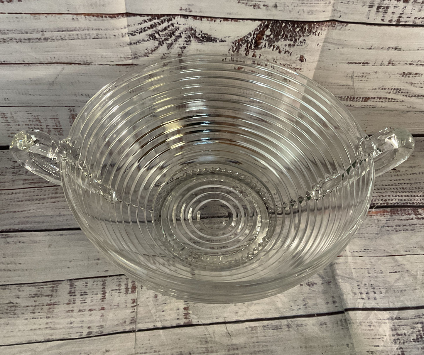 Anchor Hocking 9" Manhattan Glass Footed Fruit Bowl Clear