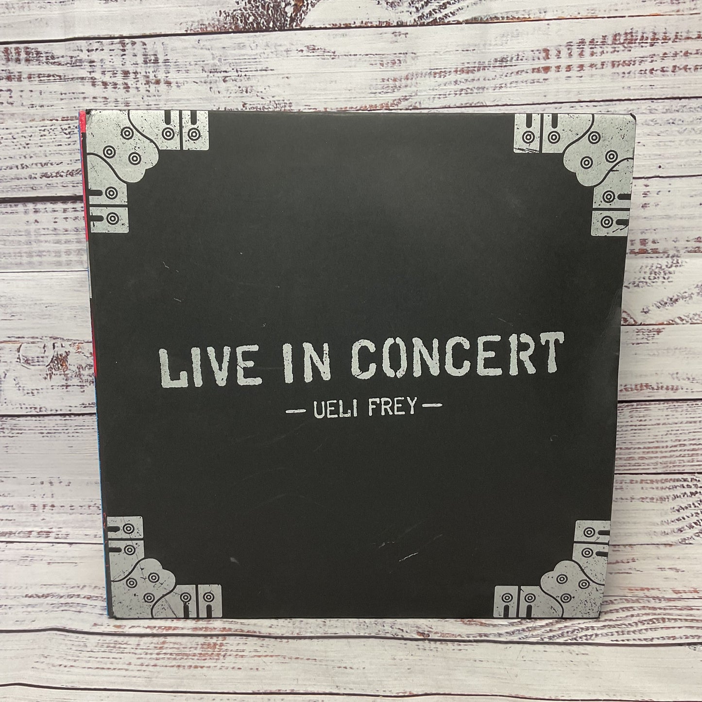 Live In Concert By Ueli Frey 2 Volume Hard Cover Live Concert Photograph Book
