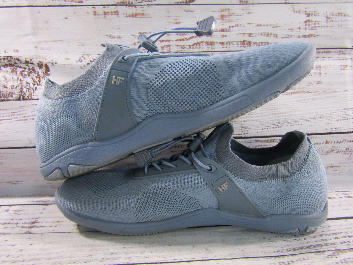 Hike Footwear Theora Pro Men's Blue Knit Hiking Shoes Size 7